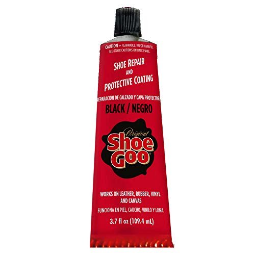 Shoe Goo Black Adhesive 3.7 oz | Premium Black Repair Formula